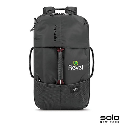 Convertible Nylon Backpack Duffel with Shoe Compartment - KL5010B