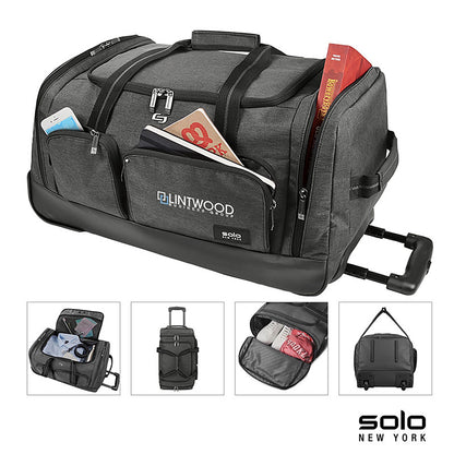 Polyester Rolling Duffel with Expandable Capacity
