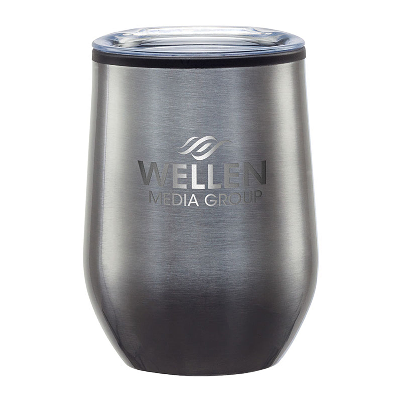 12oz Stainless Steel Tumbler with Clear Lid - KM2501G