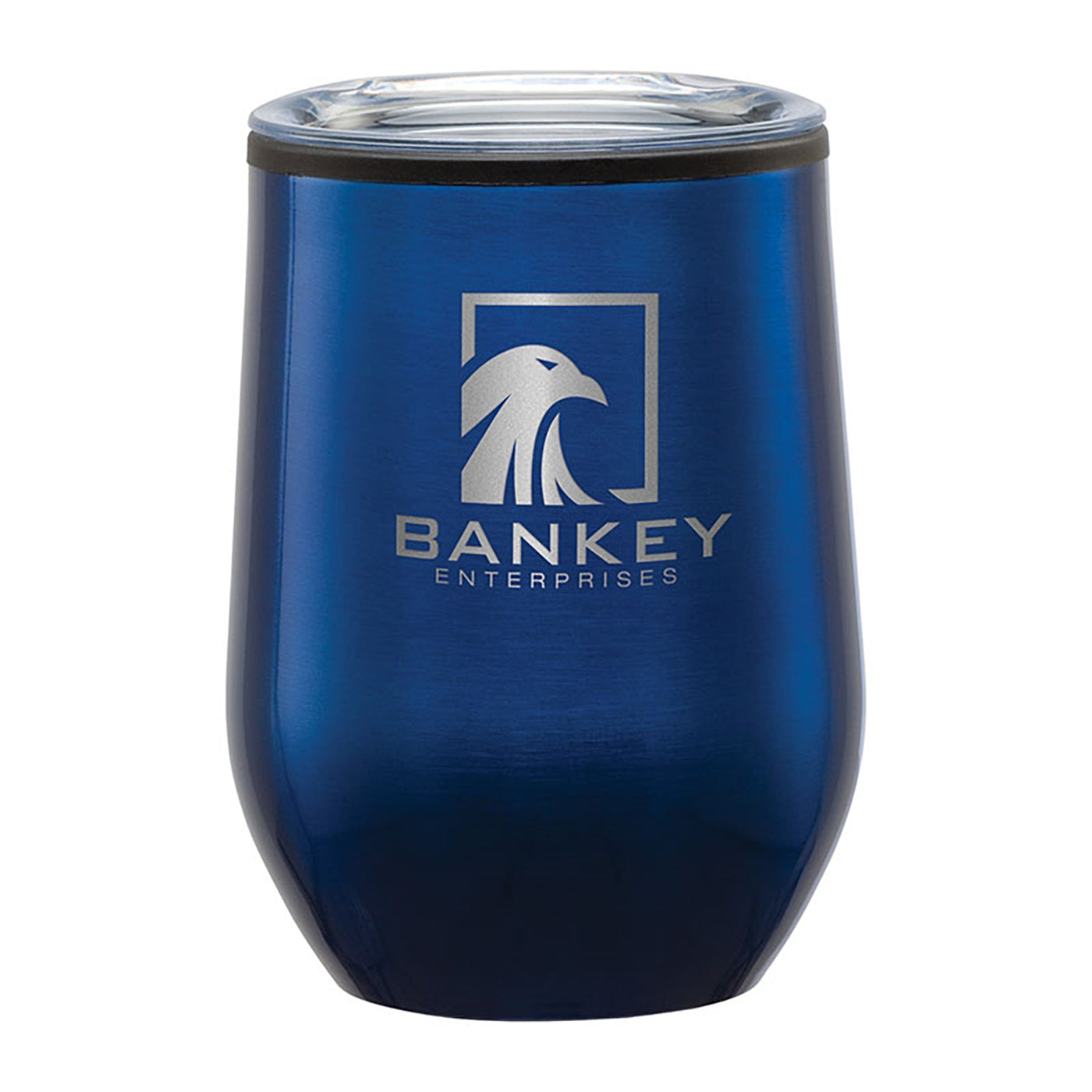 12oz Stainless Steel Tumbler with Clear Lid - KM2501N