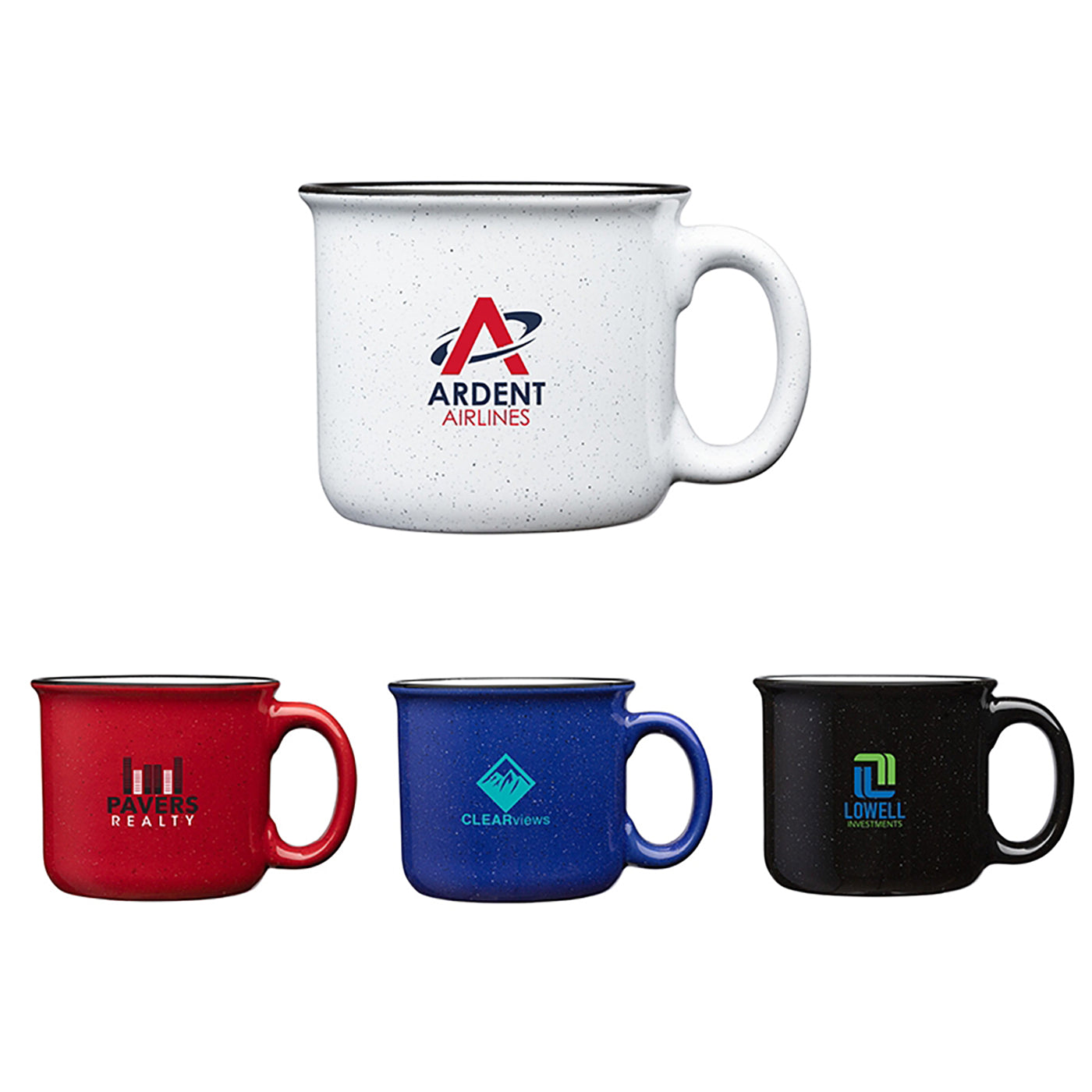 15oz Speckled Ceramic Campfire Mug