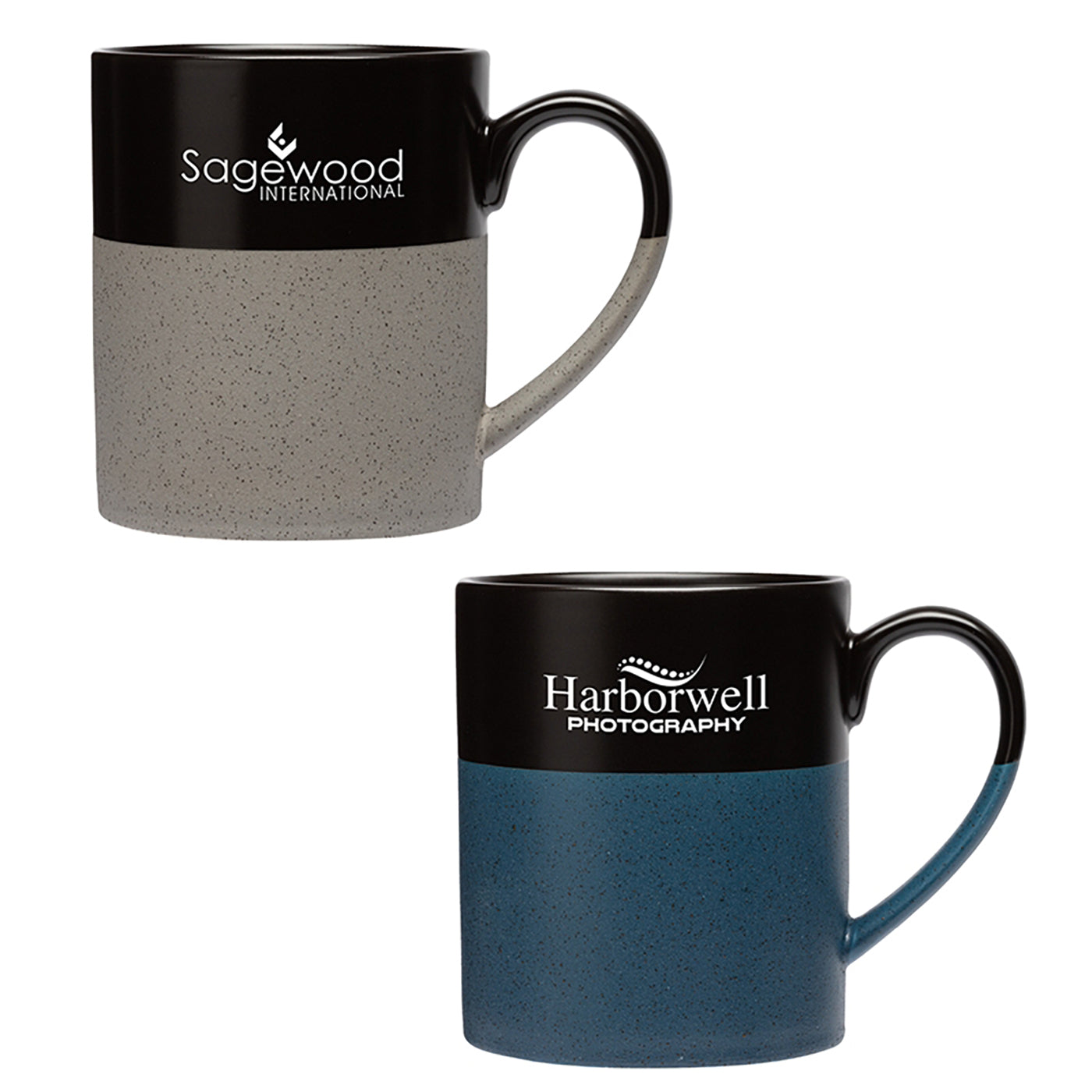 15oz Two-Tone Ceramic Mug