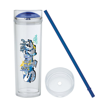 16oz Dual-Lid AS Tumbler System - KM6135N