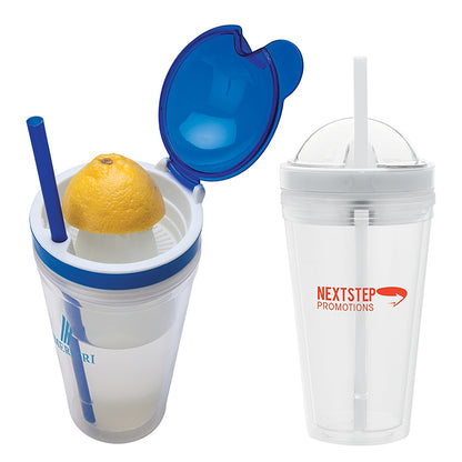 16oz Double Wall Fruit Juicer Tumbler