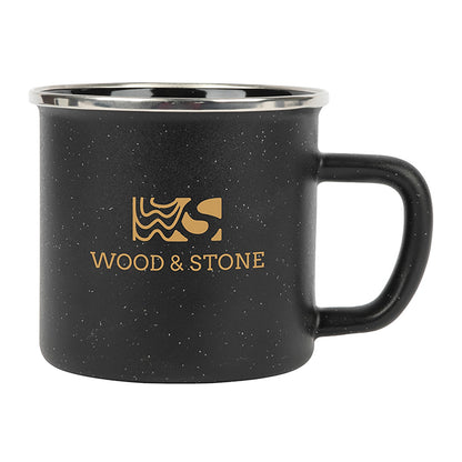 16oz Speckled Enamel Steel Rim Mug - KM6300B