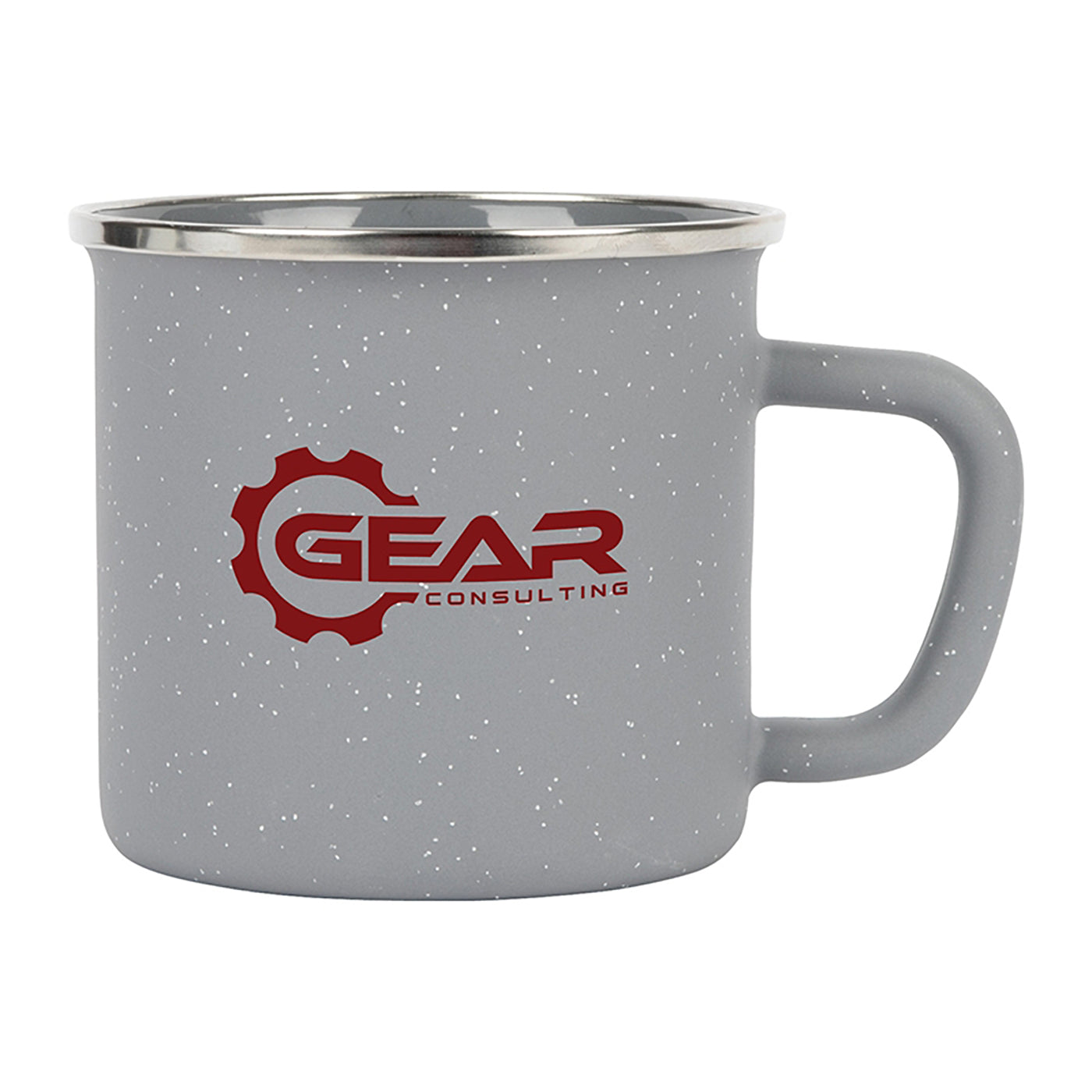 16oz Speckled Enamel Steel Rim Mug - KM6300S