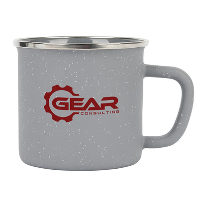 16oz Speckled Enamel Steel Rim Mug - KM6300S