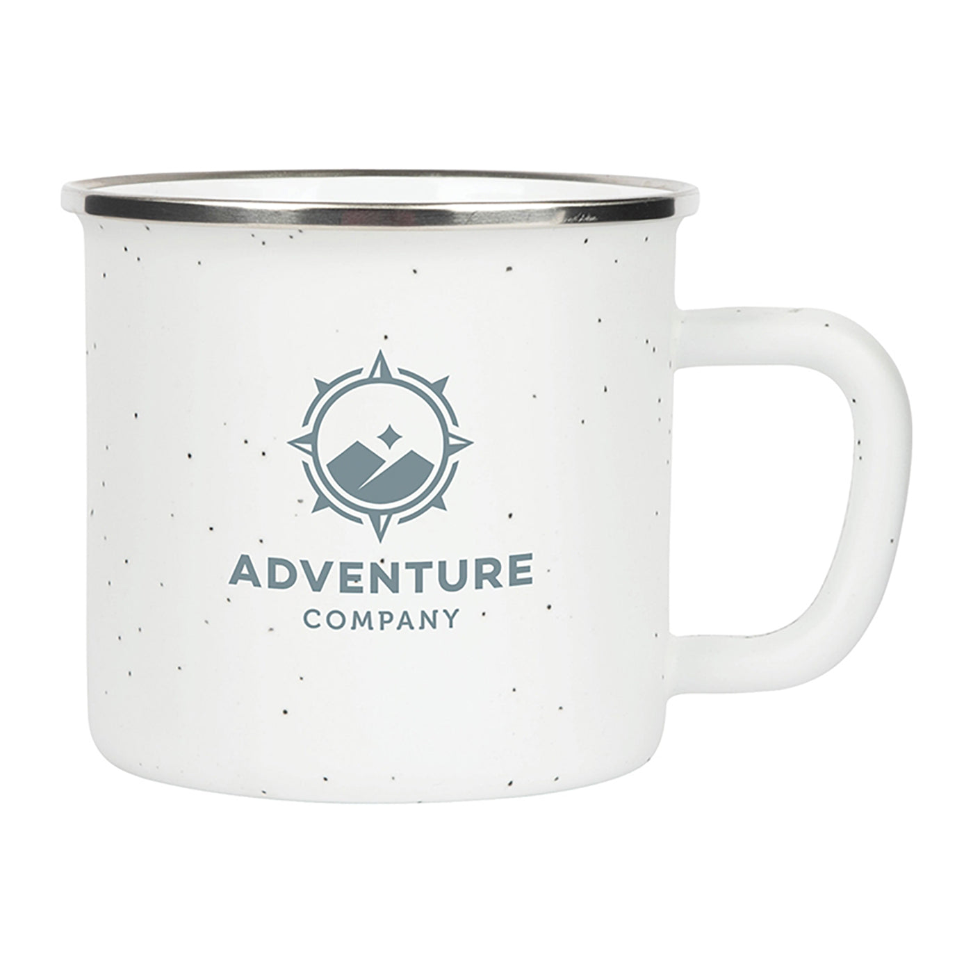 16oz Speckled Enamel Steel Rim Mug - KM6300W