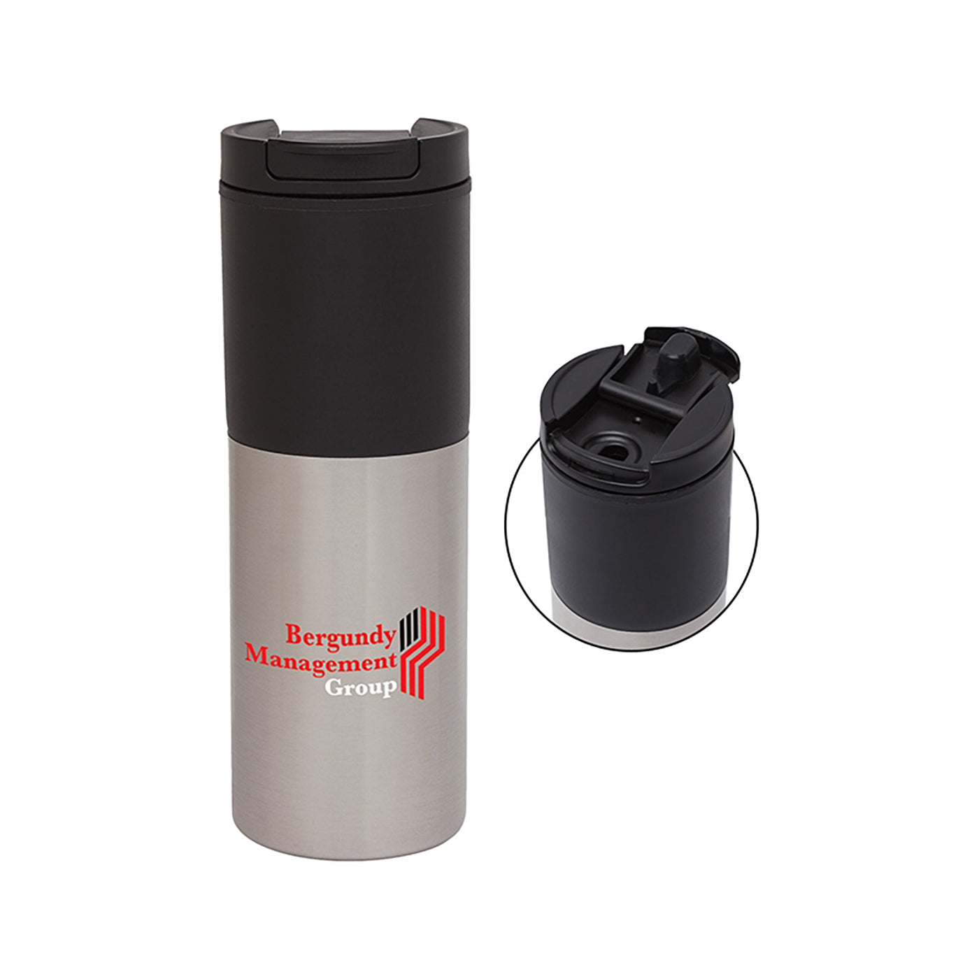 16oz Dual-Material Steel Bottom Tumbler