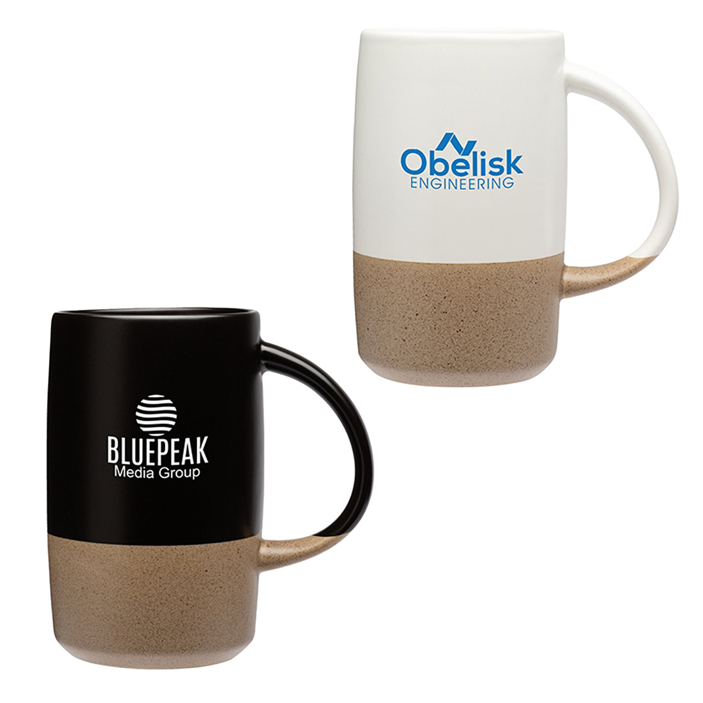 17oz Two-Tone Ceramic Mug