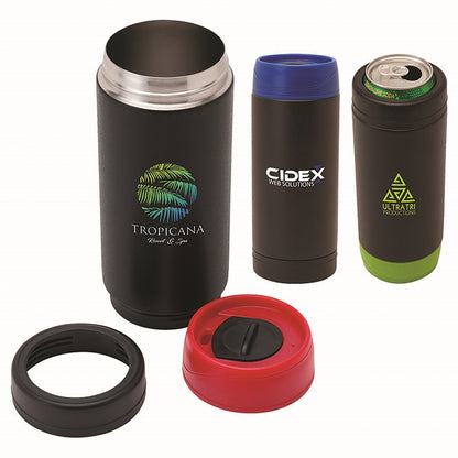 18oz Stainless Steel Dual-Function Tumbler