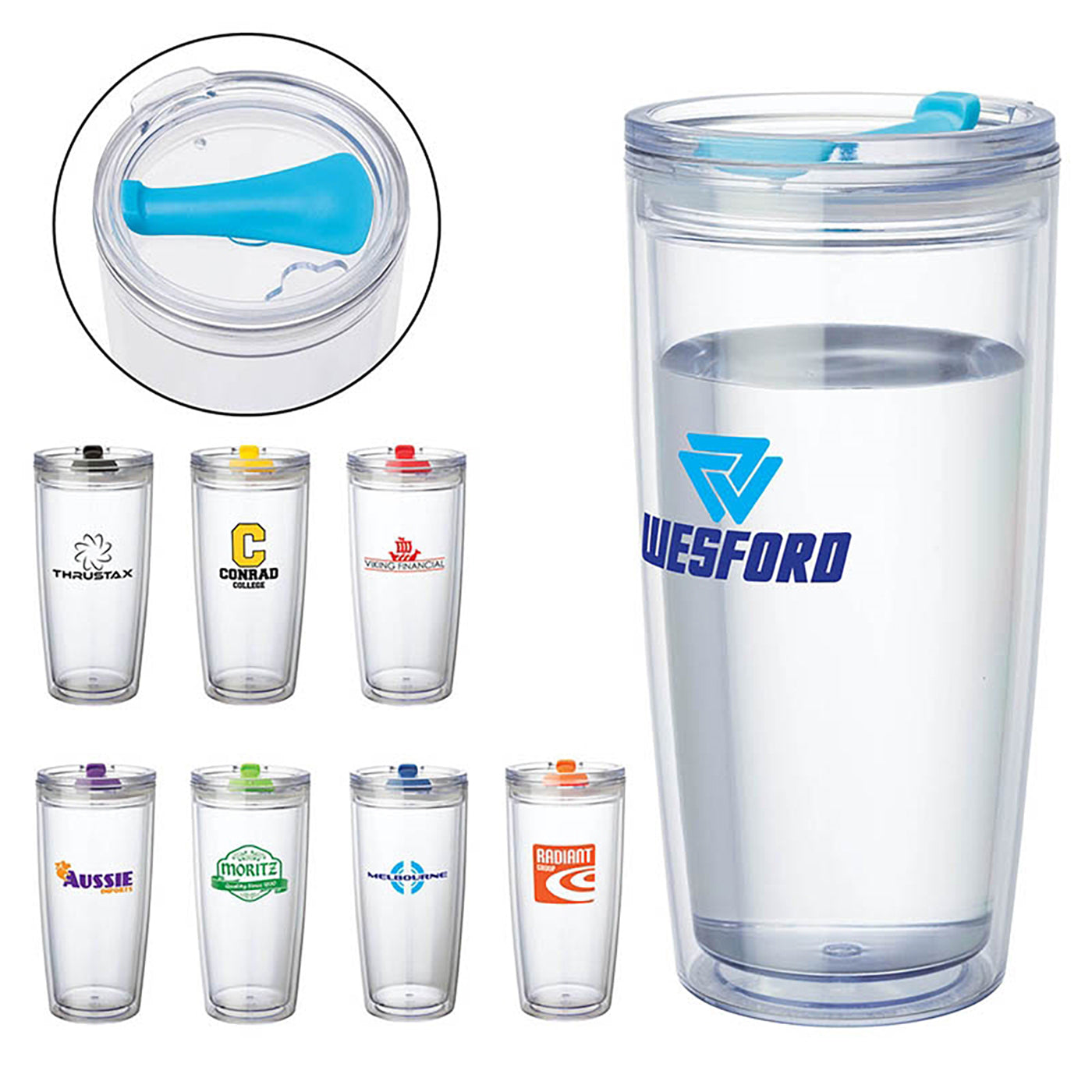22oz Double Wall AS Tumbler - Black