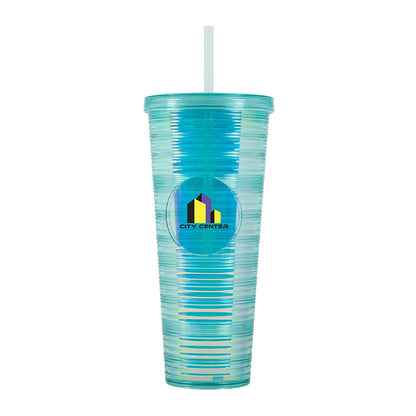 24oz Double Wall Iridescent AS Tumbler - KM8110G