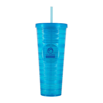 24oz Double Wall Iridescent AS Tumbler - KM8110L