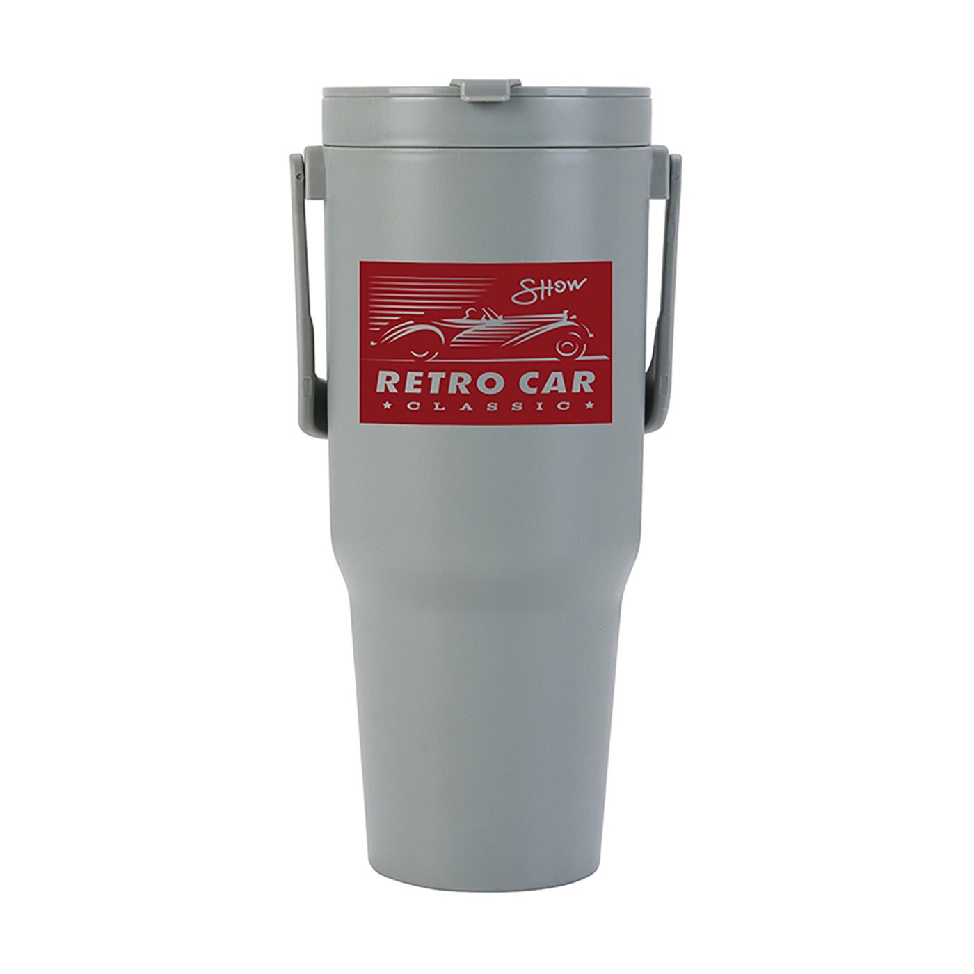 32oz Double Wall Polypropylene Flip-Top Mug - KM8112S