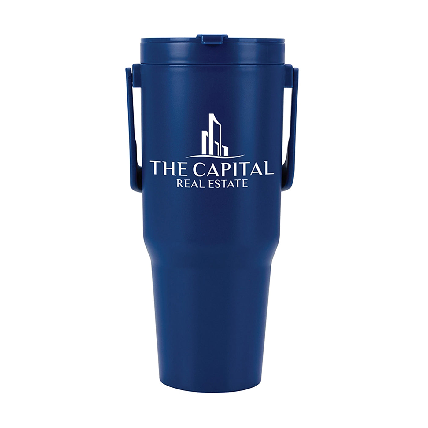 32oz Double Wall Polypropylene Flip-Top Mug - KM8112V