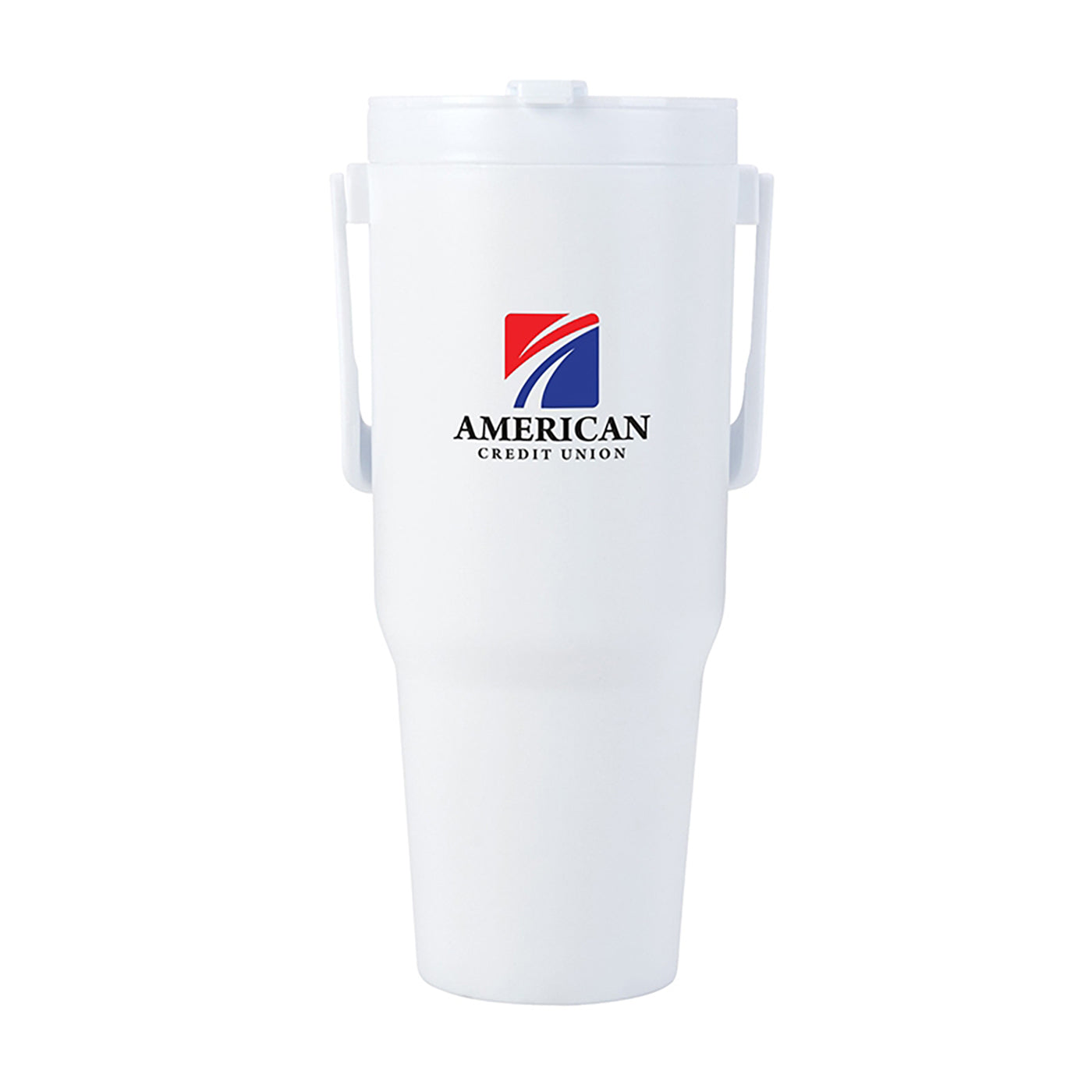 32oz Double Wall Polypropylene Flip-Top Mug - KM8112W
