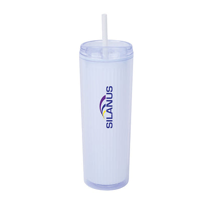 24oz Double Wall AS Plastic Tumbler - KM8114W