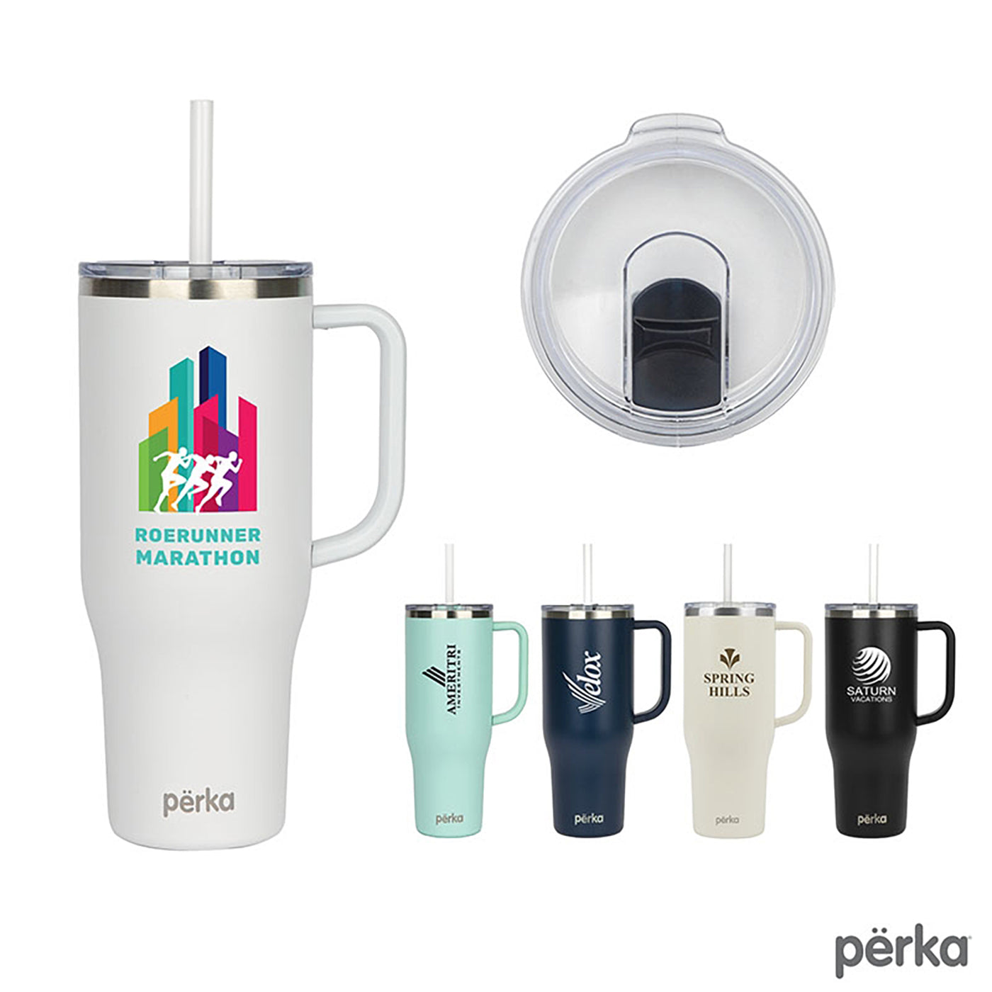 Custom Kempton Insulated, Steel Mug