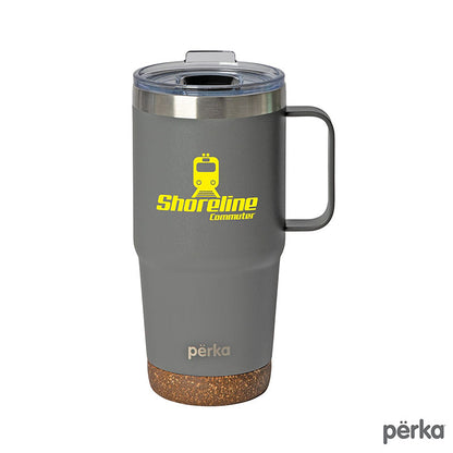 Bartlett 24 oz. Double Wall, Stainless Steel Stacking Mug - KM8418S