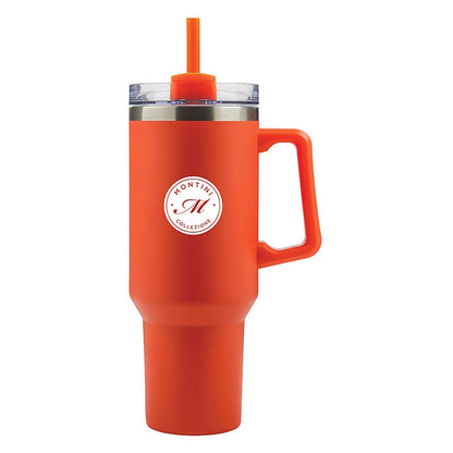 40oz Handled Travel Mug with Straw - KM8420T