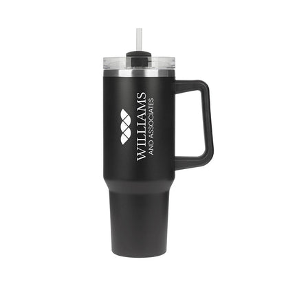 40oz Powder-Coated Stainless Steel Travel Mug - KM8422B