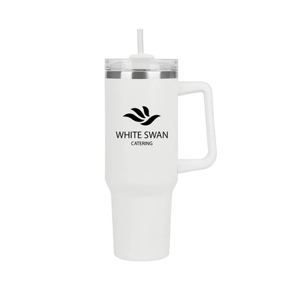 40oz Powder-Coated Stainless Steel Travel Mug - KM8422W