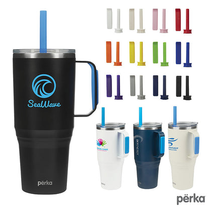 Portofino 36 oz. Double Wall Recycled Stainless Steel Travel Mug