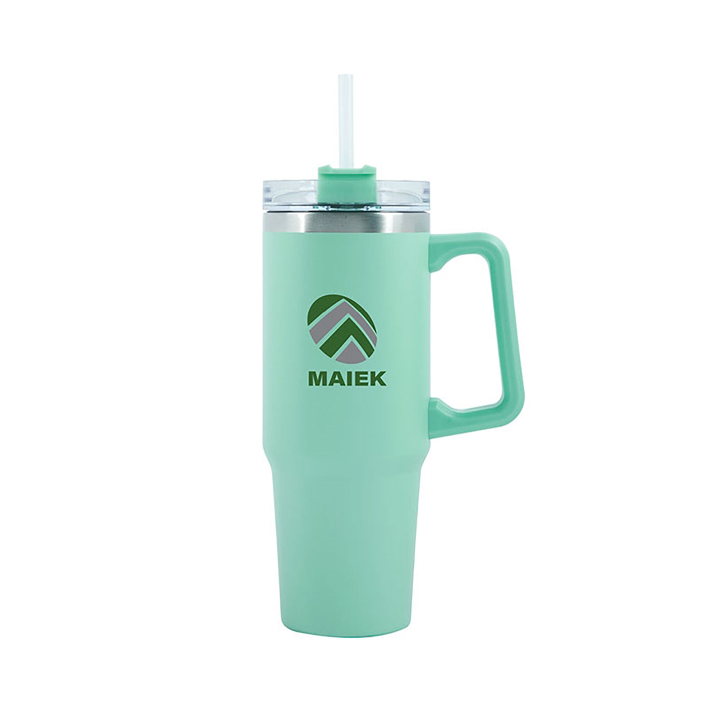 30oz Recycled Steel Travel Mug with Handle - KM8427A