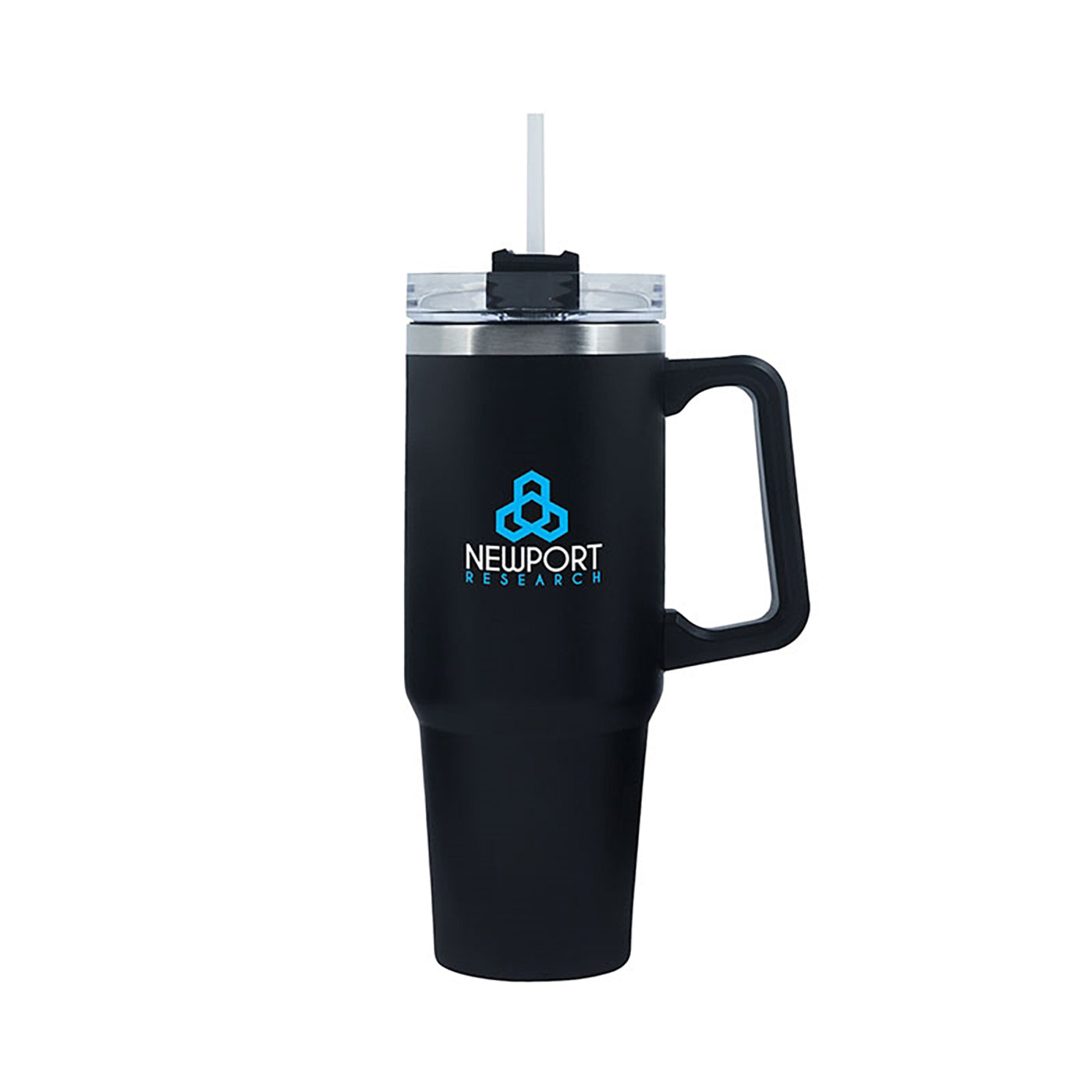 30oz Recycled Steel Travel Mug with Handle - KM8427B