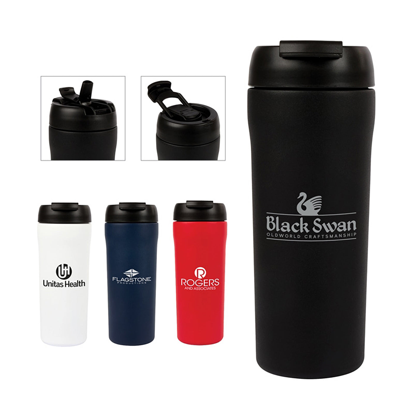 30oz Copper-Lined Stainless Steel Travel Tumbler