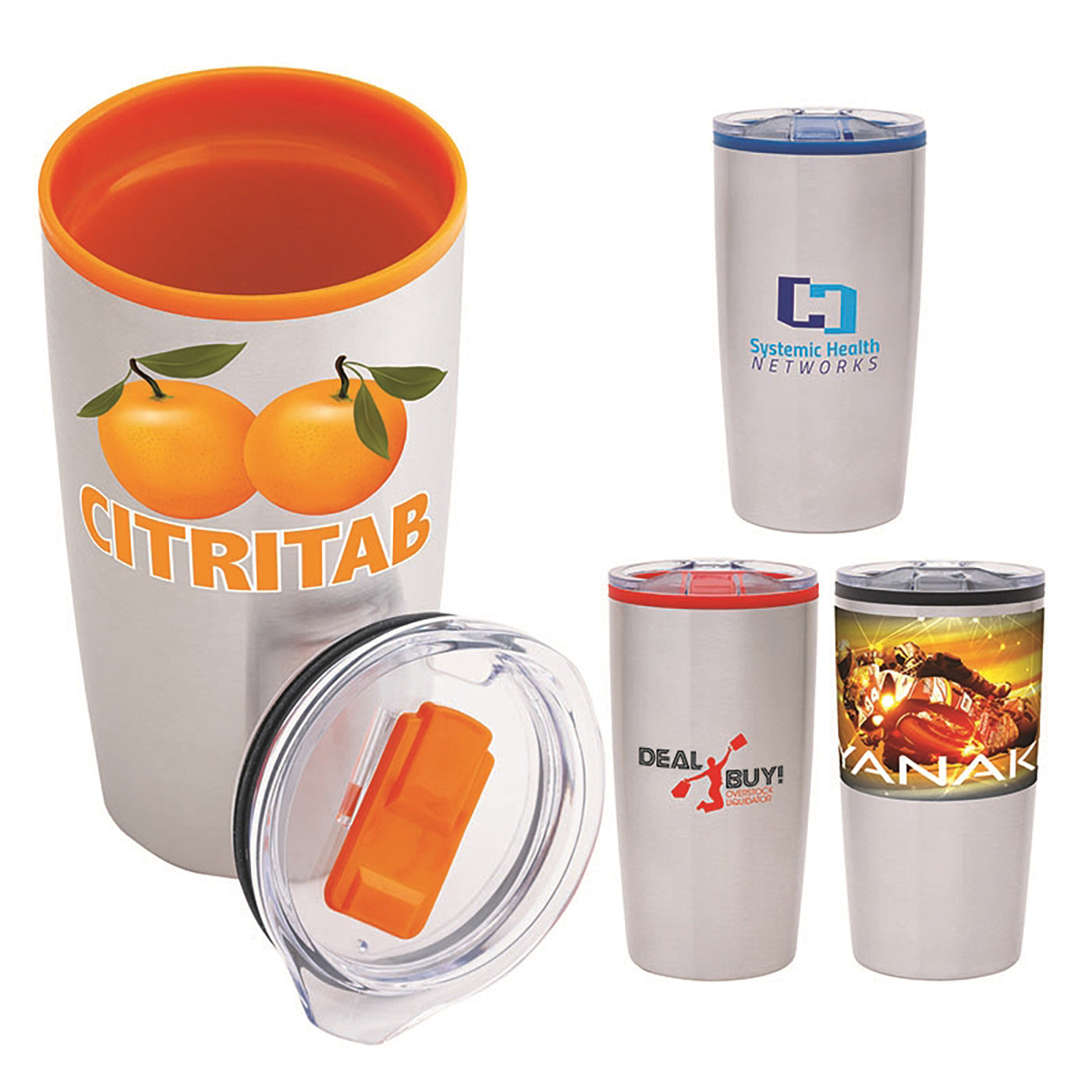 20oz Stainless Steel Double-Wall Tumbler