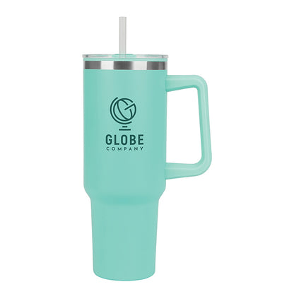 40oz Stainless Steel Travel Mug with Handle - KM8505A