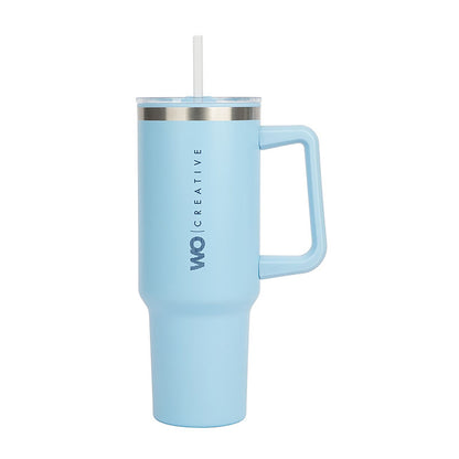 40oz Stainless Steel Travel Mug with Handle - KM8505L