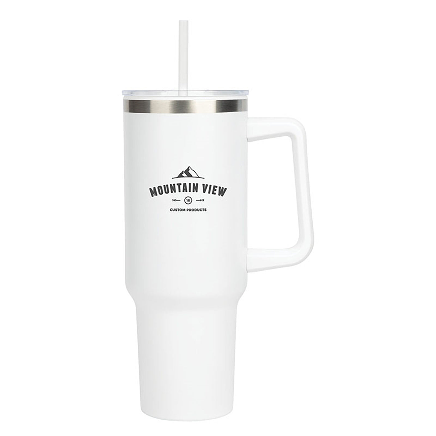 40oz Stainless Steel Travel Mug with Handle - KM8505W