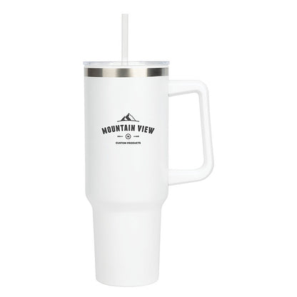 40oz Stainless Steel Travel Mug with Handle - KM8505W