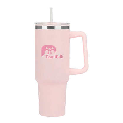 40oz Stainless Steel Travel Mug with Handle - KM8505XH