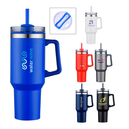 40oz Stainless Steel Mug with Rotator Lid