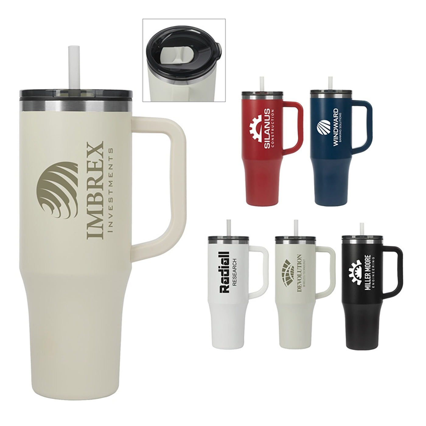 30oz Recycled Stainless Steel Travel Mug