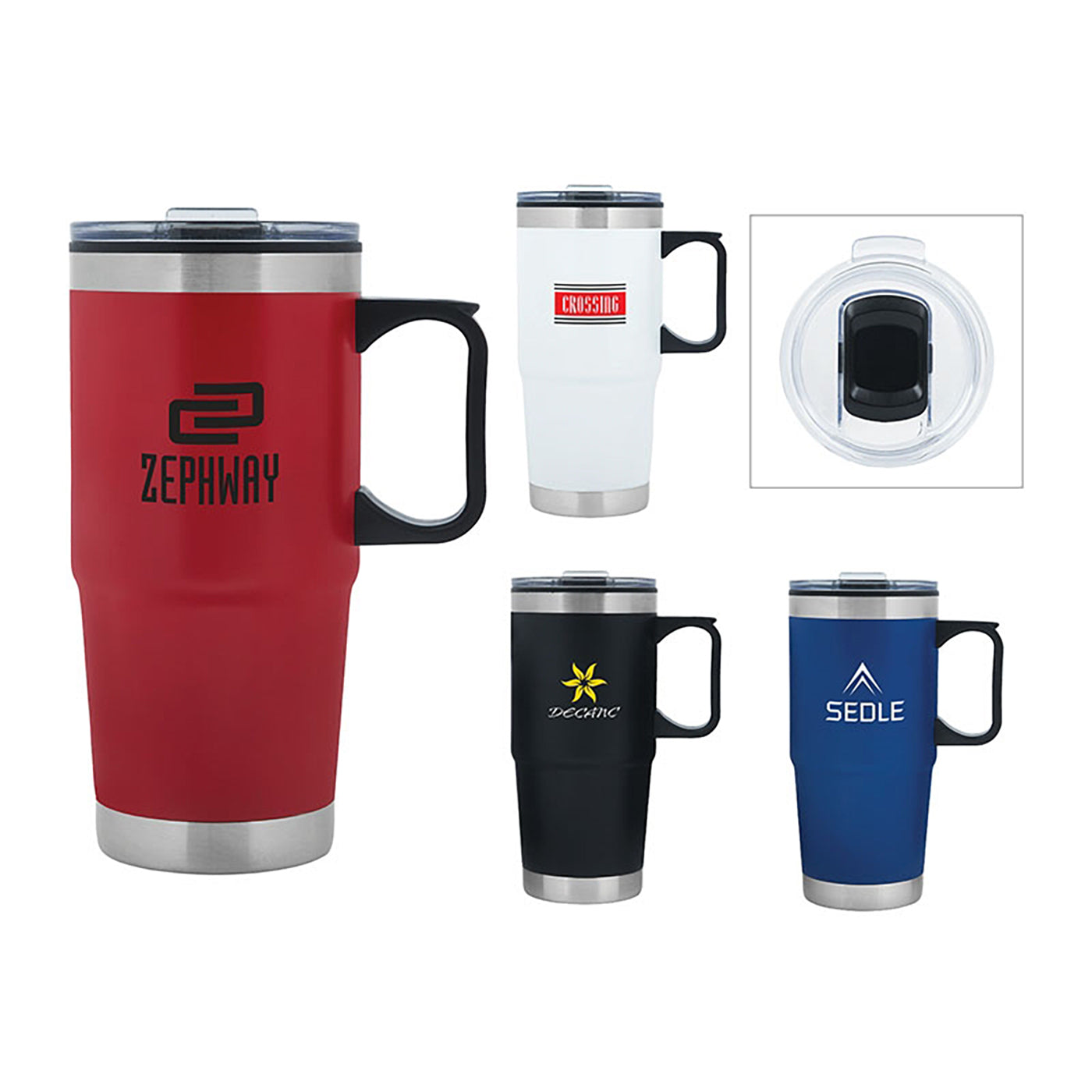 24oz Stainless Steel Travel Mug