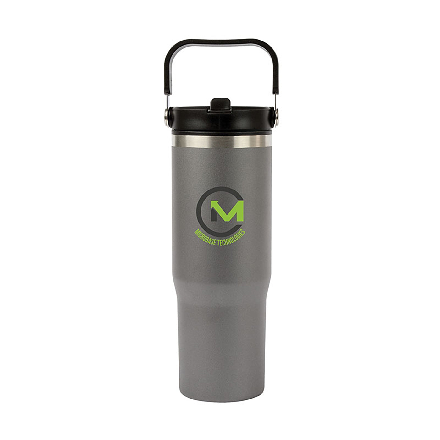30oz Steel Water Bottle with Flip Straw - KM8512S