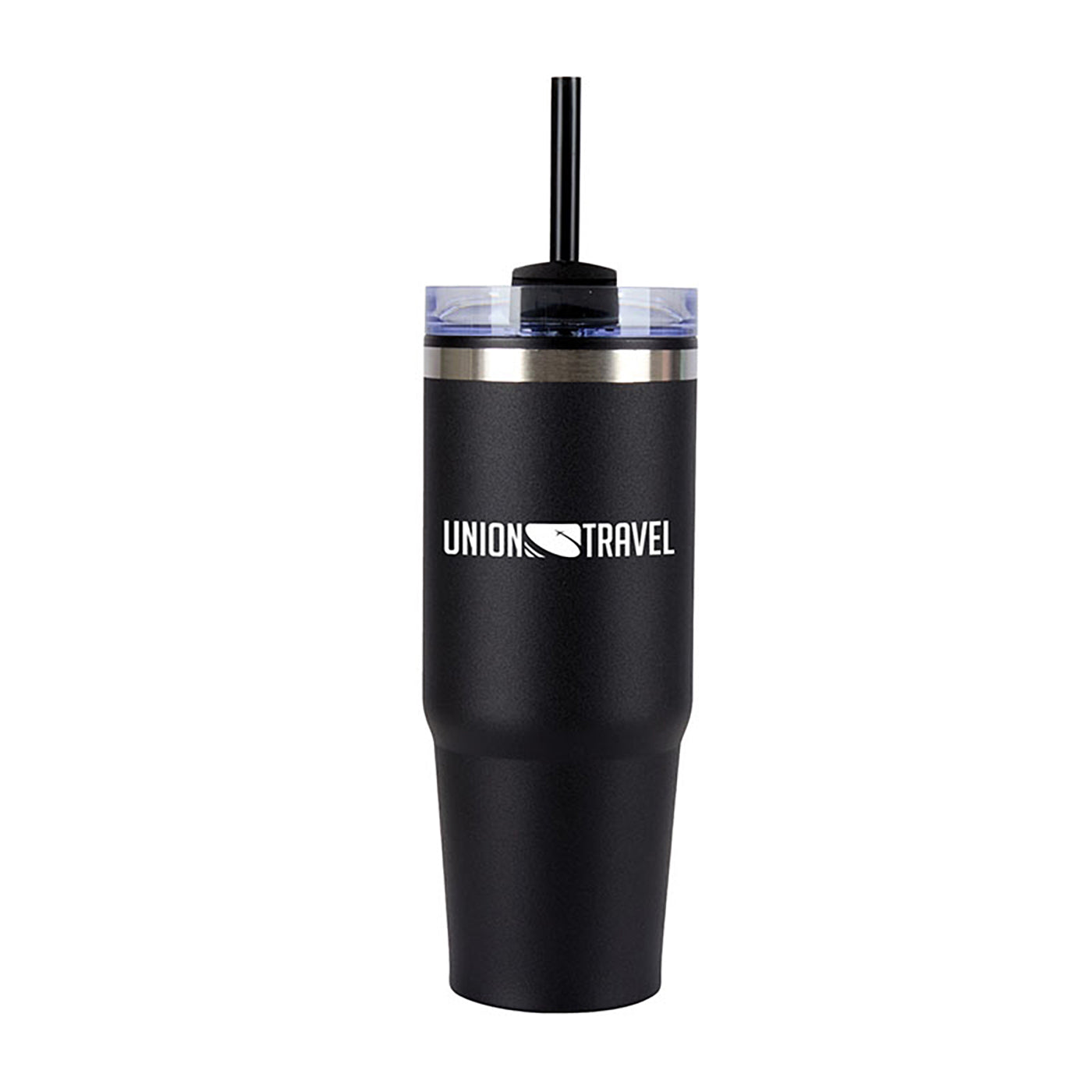 30oz Double Wall Steel Travel Tumbler with Straw - KM8514B