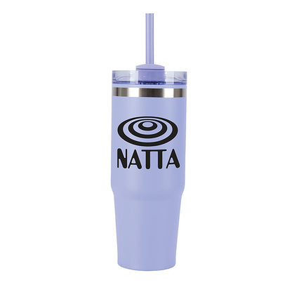 30oz Double Wall Steel Travel Tumbler with Straw - KM8514P