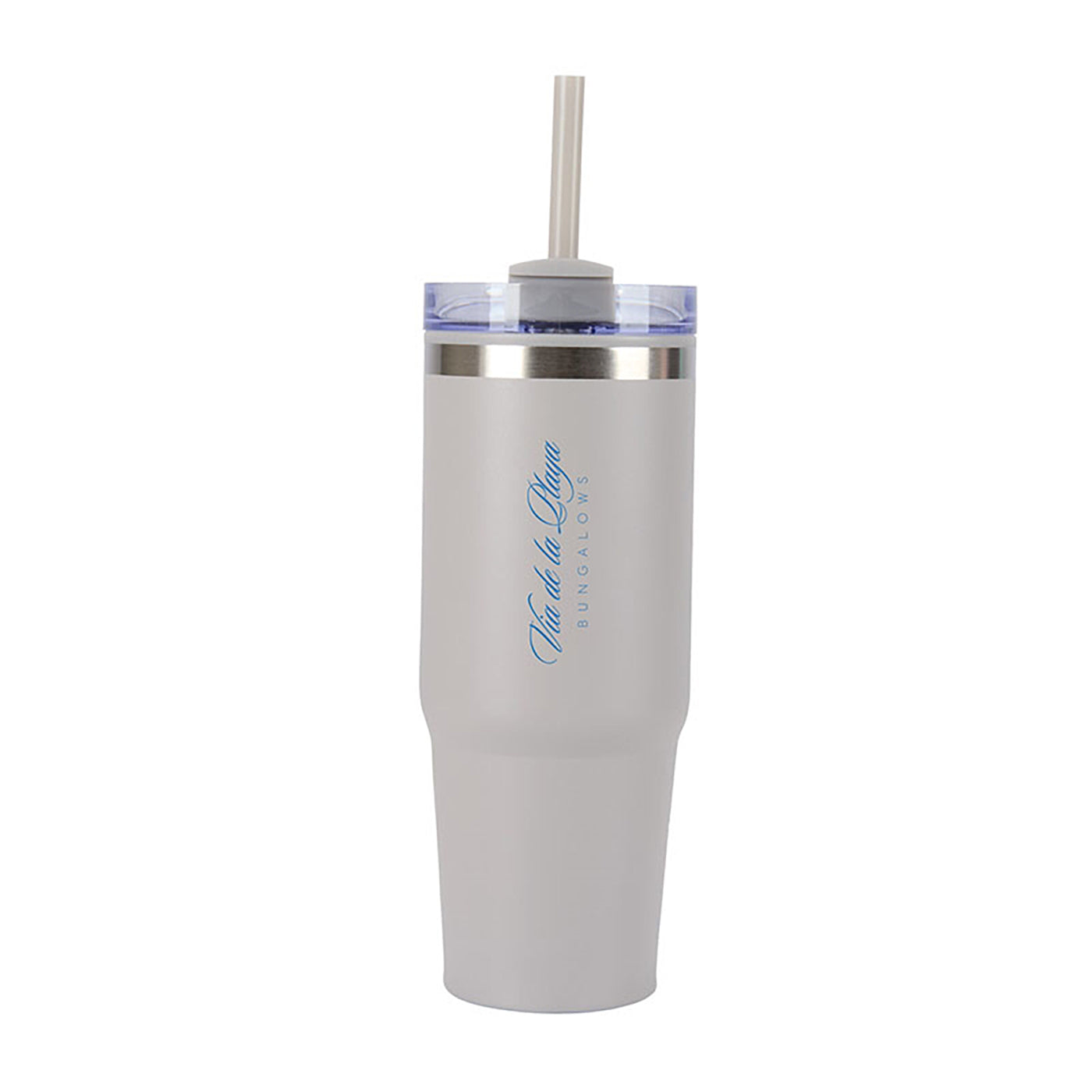 30oz Double Wall Steel Travel Tumbler with Straw - KM8514S