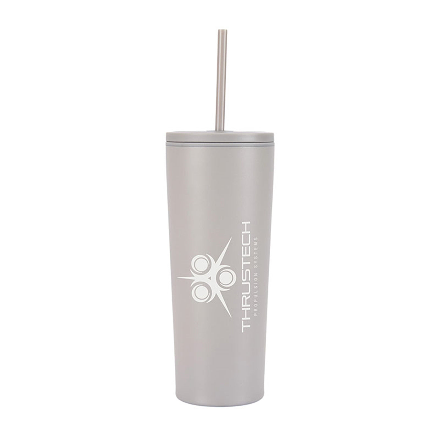 24oz Double Wall Steel Tumbler with Matching Straw - KM8515S