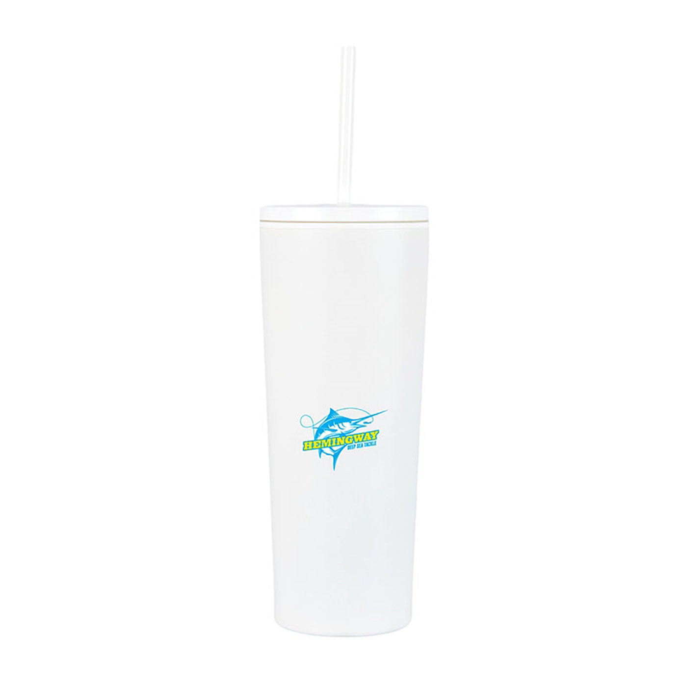 24oz Double Wall Steel Tumbler with Matching Straw - KM8515W