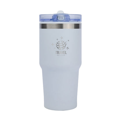 20oz Steel Travel Tumbler with Flip Straw Lid - KM8516W