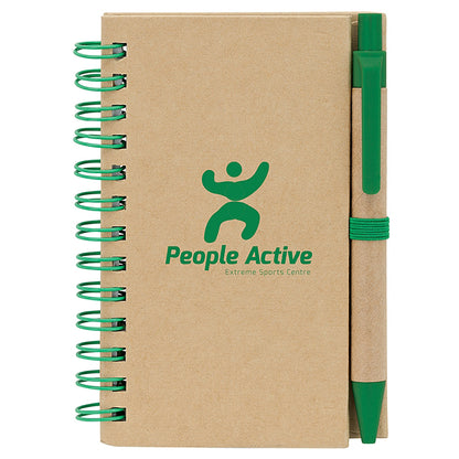 Spiral Bound Notebook with Paper Pen - KP0541G