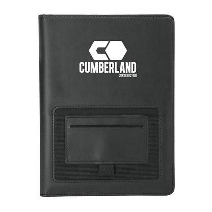 Tech Organizer Padfolio with Phone Stand - KP2233B