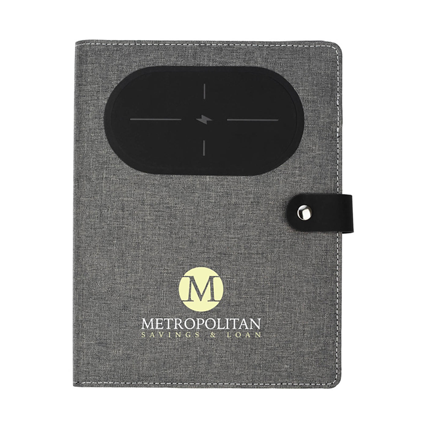 PU Notebook with Wireless Charger - KP2236S